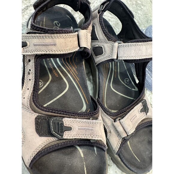 ECCO Off-road performance sandals size 45/US 12 Atmosphere Ice‎ Black main image 6